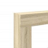 vidaXL Fireplace Surround Sonoma Oak 81x18x82 cm Engineered Wood