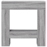 vidaXL Fireplace Surround Grey Sonoma 81x18x82 cm Engineered Wood