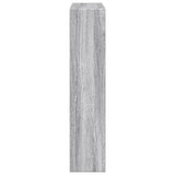 vidaXL Fireplace Surround Grey Sonoma 81x18x82 cm Engineered Wood