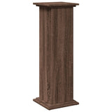 vidaXL Display Stand with Storage Brown Oak 31x30x90 cm Engineered Wood