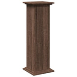 vidaXL Display Stand with Storage Brown Oak 31x30x90 cm Engineered Wood