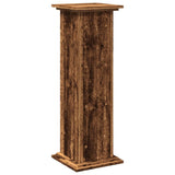 vidaXL Display Stand with Storage Old Wood 31x30x90 cm Engineered Wood