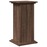 vidaXL Display Stand with Storage Brown Oak 31x30x60 cm Engineered Wood