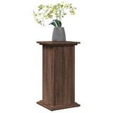 vidaXL Display Stand with Storage Brown Oak 31x30x60 cm Engineered Wood