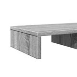 vidaXL Monitor Stand Grey Sonoma 50x27x10 cm Engineered Wood