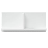 vidaXL Wall Cabinet 70x16.5x30 cm White Engineered Wood