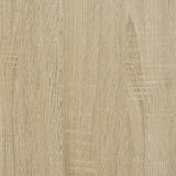 vidaXL Wall Cabinet 100x16.5x30 cm Sonoma Oak Engineered Wood