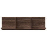 vidaXL Wall Cabinet 100x16.5x30 cm Brown Oak Engineered Wood