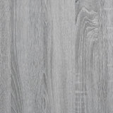 vidaXL Wall Cabinet 100x16x30 cm Grey Sonoma Engineered Wood