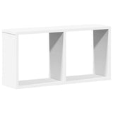 vidaXL Wall Cabinet 60x16x30 cm White Engineered Wood