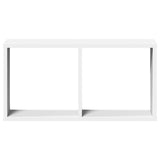 vidaXL Wall Cabinet 60x16x30 cm White Engineered Wood