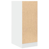 vidaXL Apothecary Cabinet White 30x41x77.5 cm Engineered Wood