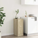 vidaXL Apothecary Cabinet Sonoma Oak 30x41x77.5 cm Engineered Wood