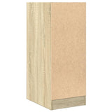 vidaXL Apothecary Cabinet Sonoma Oak 30x41x77.5 cm Engineered Wood