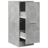 vidaXL Apothecary Cabinet Concrete Grey 30x41x77.5 cm Engineered Wood