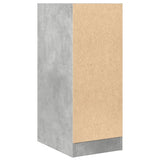 vidaXL Apothecary Cabinet Concrete Grey 30x41x77.5 cm Engineered Wood