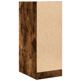 vidaXL Apothecary Cabinet Smoked Oak 30x41x77.5 cm Engineered Wood