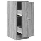 vidaXL Apothecary Cabinet Grey Sonoma 30x41x77.5 cm Engineered Wood