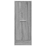 vidaXL Apothecary Cabinet Grey Sonoma 30x41x77.5 cm Engineered Wood