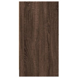 vidaXL Apothecary Cabinet Brown Oak 30x41x77.5 cm Engineered Wood