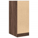 vidaXL Apothecary Cabinet Brown Oak 30x41x77.5 cm Engineered Wood