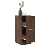 vidaXL Apothecary Cabinet Brown Oak 30x41x77.5 cm Engineered Wood