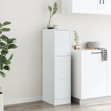 vidaXL Apothecary Cabinet White 30x41x118 cm Engineered Wood