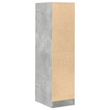 vidaXL Apothecary Cabinet Concrete Grey 30x41x118 cm Engineered Wood