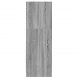 vidaXL Apothecary Cabinet Grey Sonoma 30x41x118 cm Engineered Wood