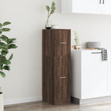 vidaXL Apothecary Cabinet Brown Oak 30x41x118 cm Engineered Wood