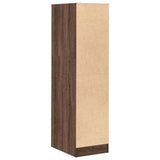 vidaXL Apothecary Cabinet Brown Oak 30x41x118 cm Engineered Wood