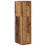 vidaXL Apothecary Cabinet Old Wood 30x41x118 cm Engineered Wood