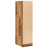 vidaXL Apothecary Cabinet Old Wood 30x41x118 cm Engineered Wood