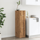 vidaXL Apothecary Cabinet Artisian Oak 30x41x118 cm Engineered Wood