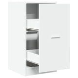 vidaXL Apothecary Cabinet White 40x41x77.5 cm Engineered Wood