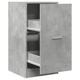 vidaXL Apothecary Cabinet Concrete Grey 40x41x77.5 cm Engineered Wood