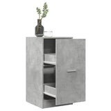 vidaXL Apothecary Cabinet Concrete Grey 40x41x77.5 cm Engineered Wood