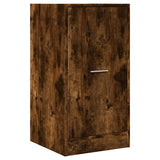 vidaXL Apothecary Cabinet Smoked Oak 40x41x77.5 cm Engineered Wood