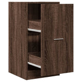 vidaXL Apothecary Cabinet Brown Oak 40x41x77.5 cm Engineered Wood