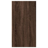 vidaXL Apothecary Cabinet Brown Oak 40x41x77.5 cm Engineered Wood