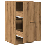 vidaXL Apothecary Cabinet Artisian Oak 40x41x77.5 cm Engineered Wood