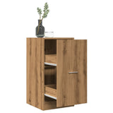 vidaXL Apothecary Cabinet Artisian Oak 40x41x77.5 cm Engineered Wood