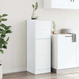 vidaXL Apothecary Cabinet White 40x41x118 cm Engineered Wood