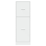 vidaXL Apothecary Cabinet White 40x41x118 cm Engineered Wood