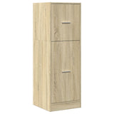 vidaXL Apothecary Cabinet Sonoma Oak 40x41x118 cm Engineered Wood