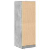 vidaXL Apothecary Cabinet Concrete Grey 40x41x118 cm Engineered Wood