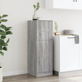 vidaXL Apothecary Cabinet Grey Sonoma 40x41x118 cm Engineered Wood