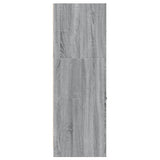 vidaXL Apothecary Cabinet Grey Sonoma 40x41x118 cm Engineered Wood