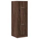 vidaXL Apothecary Cabinet Brown Oak 40x41x118 cm Engineered Wood