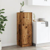 vidaXL Apothecary Cabinet Old Wood 40x41x118 cm Engineered Wood